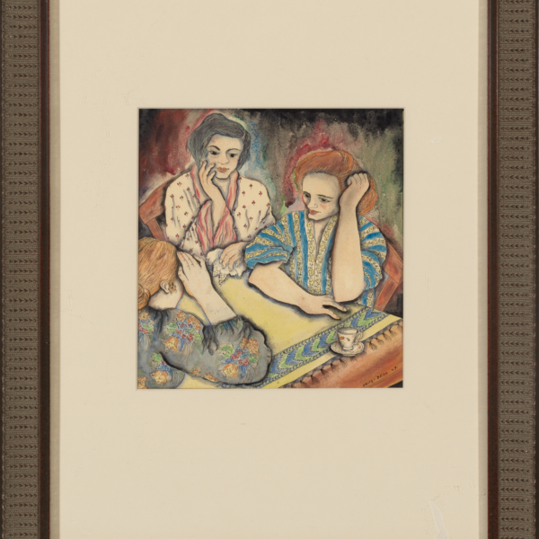 Fritzi Brod's Untitled (Three women at a table)