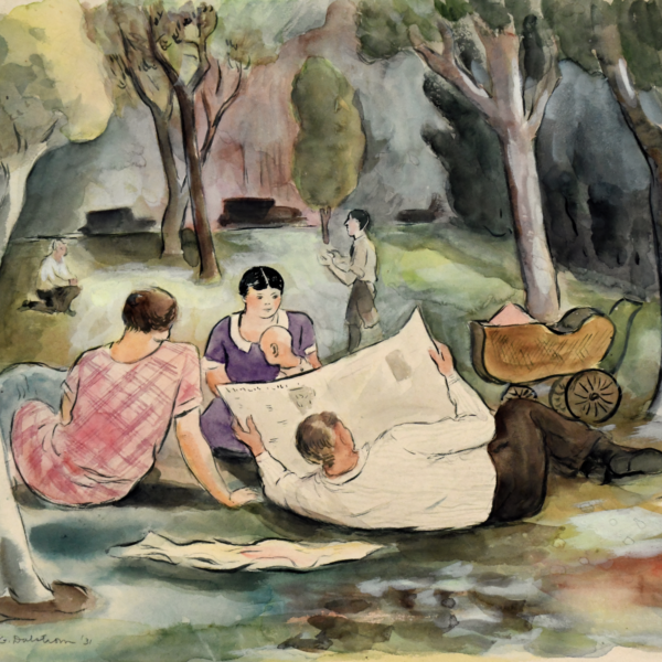 Gustav Dalstrom's Sunday in Lincoln Park