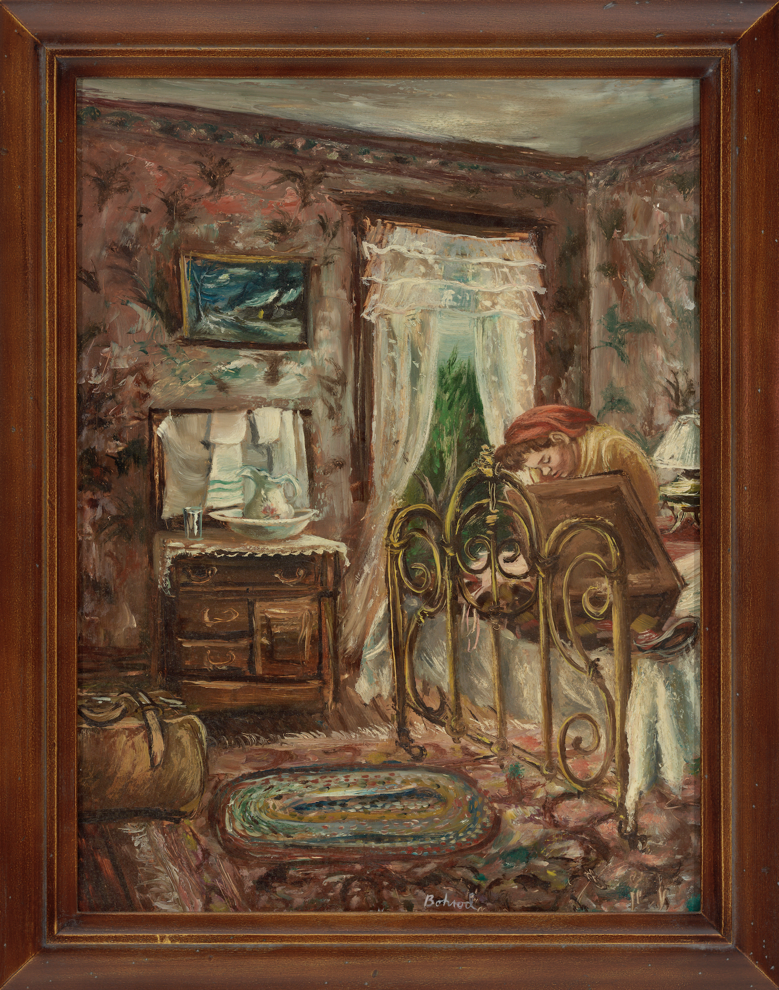 Artist in Her Room