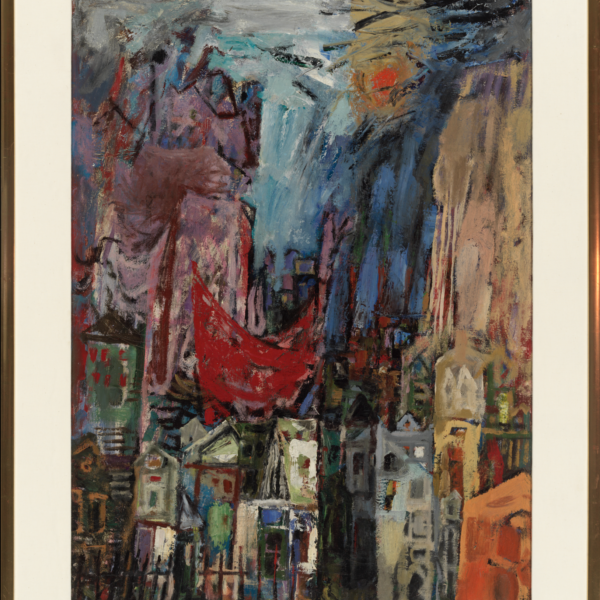 Eleanor Coen's Untitled (Abstract cityscape)