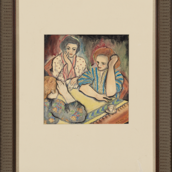 Fritzi Brod's Untitled (Three women at a table)