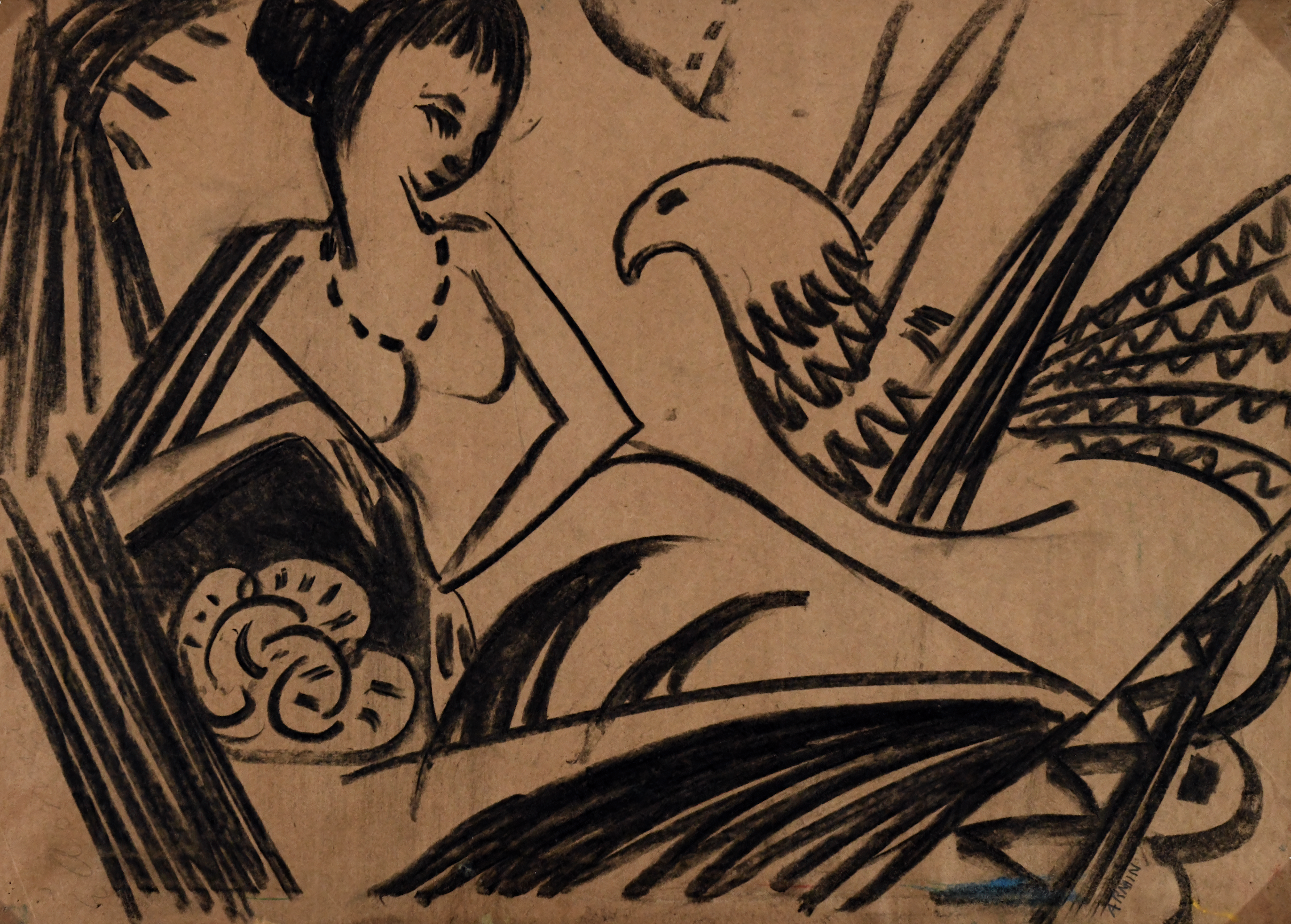 Untitled (Reclining nude)