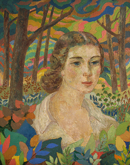 The Woods (Portrait of Frances Strain)