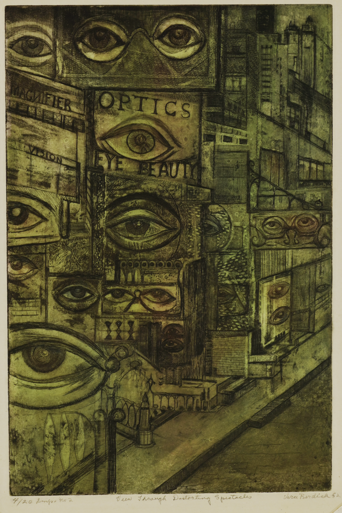 View Through Distorting Spectacles