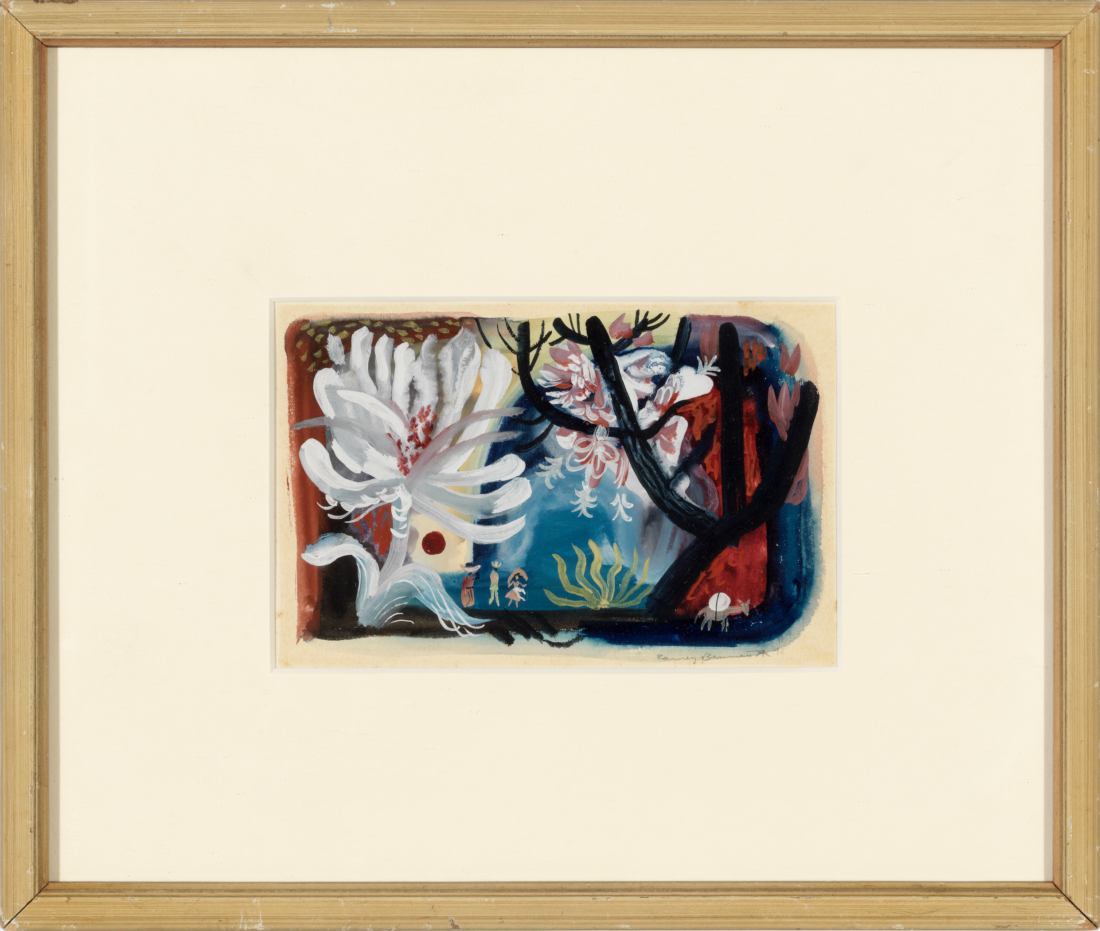 Untitled (Abstract landscape)