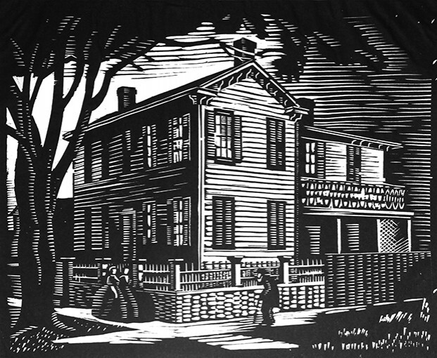 History of Illinois in Woodcuts