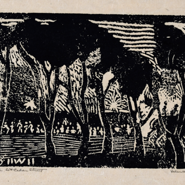 Helen West Heller's The Beach at Cedar Street