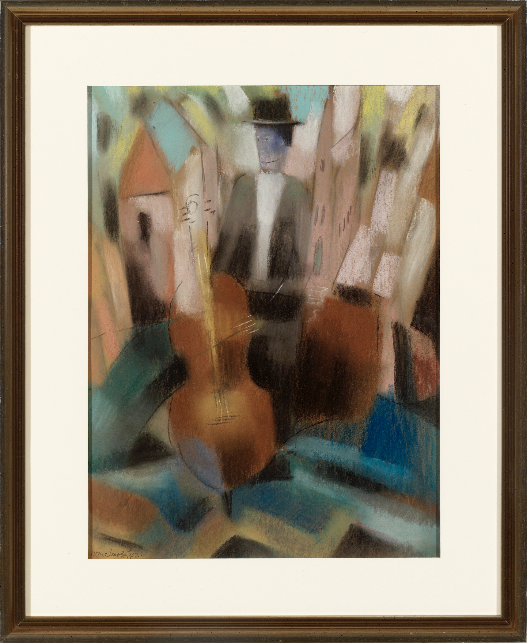 Untitled (Man with cello)