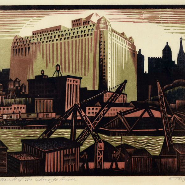 Charles Turzak's North Bank of the Chicago River