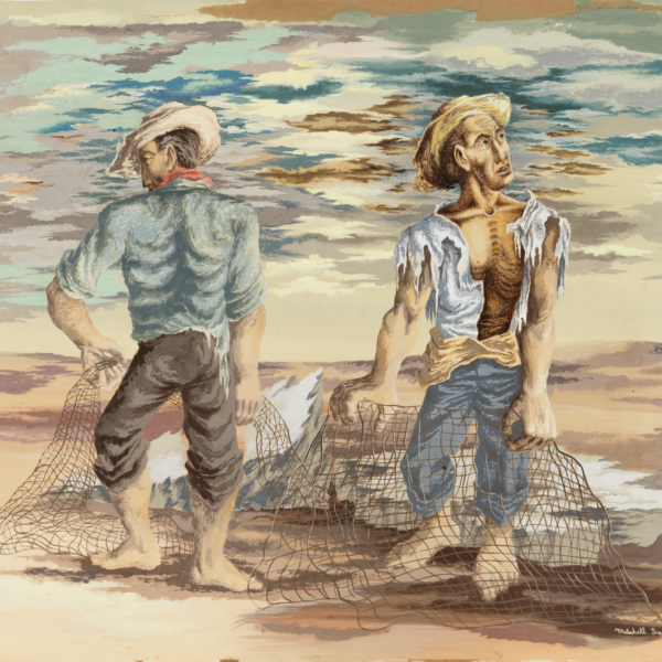 Mitchell Siporin's Fishermen - Acapulco