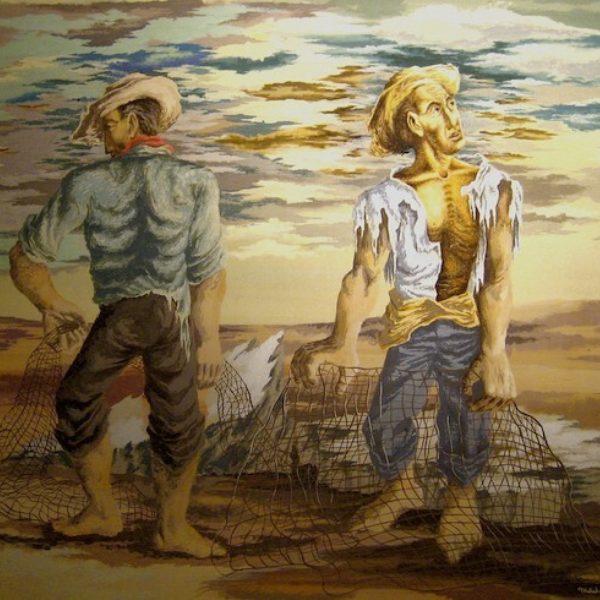 Mitchell Siporin's Mexican Fishermen