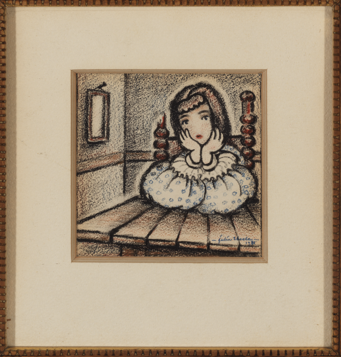 Untitled (Girl with head in hands)