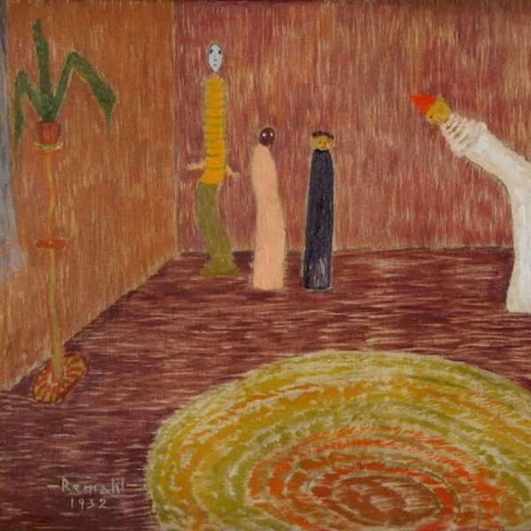 Frederick Remahl's Two Women Two Tall Figures
