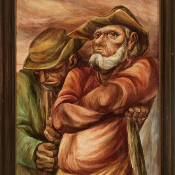Edward Millman's Detail - Frescoes St. Louis Post Office