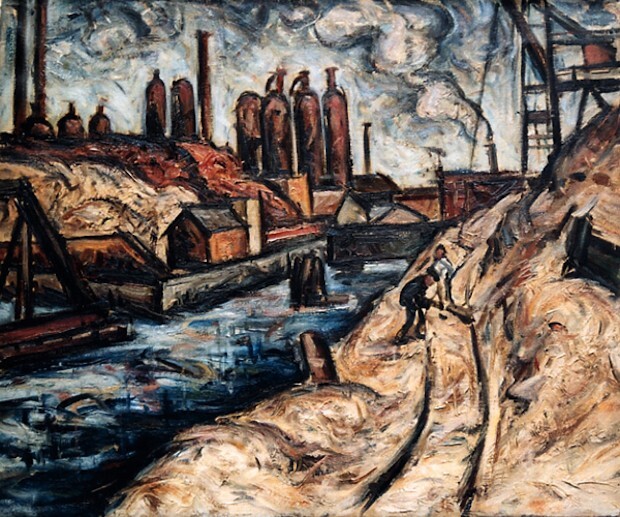 Untitled (Factory on the river)