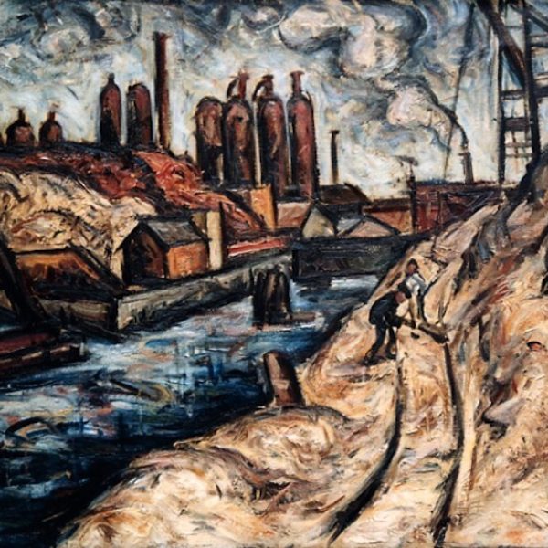 George Josimovich's Untitled (Factory on the river)