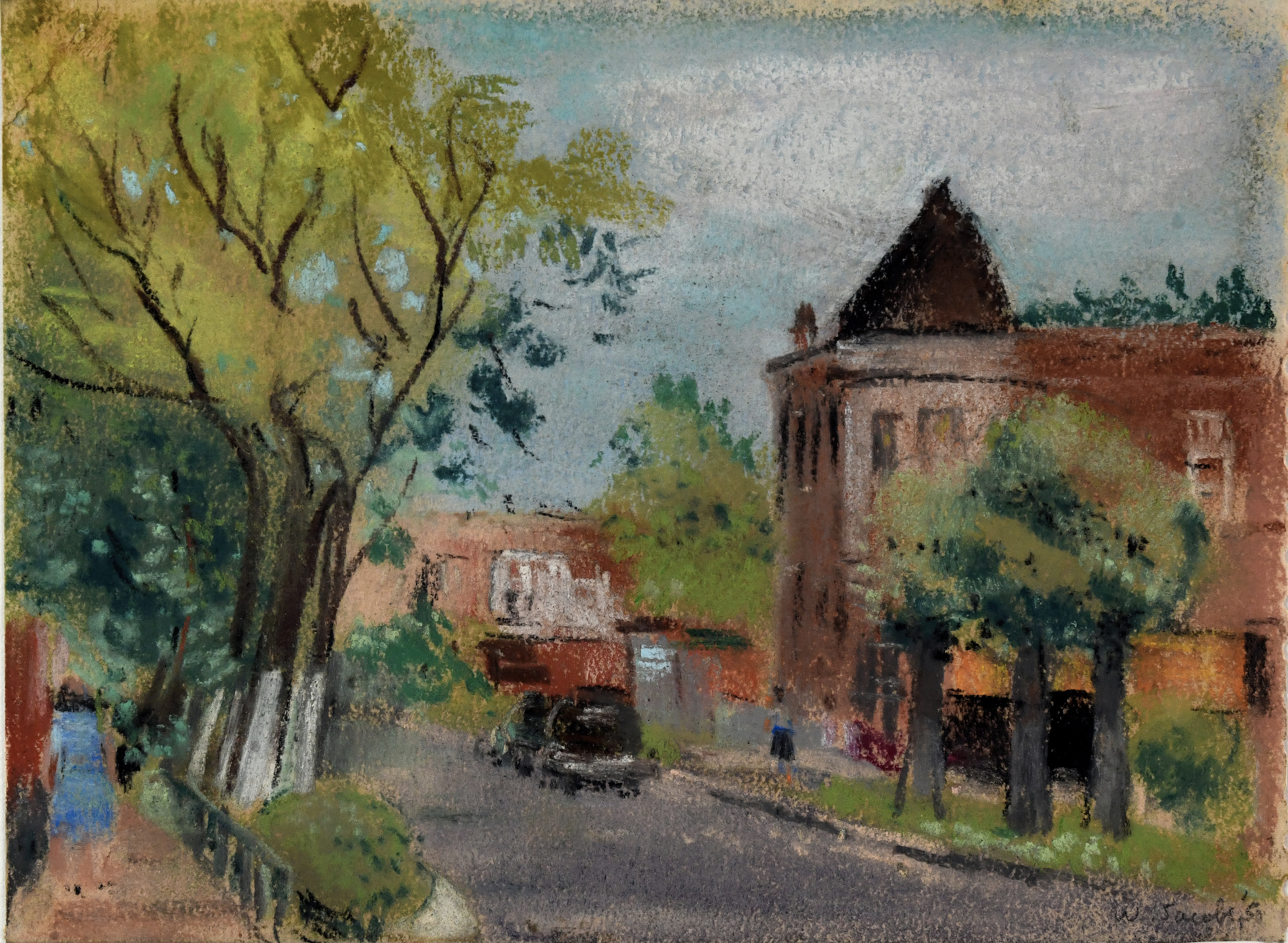 Untitled (Street scene)