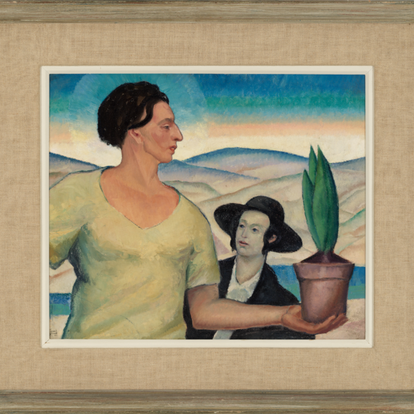 Todros Geller's Untitled (Two men)