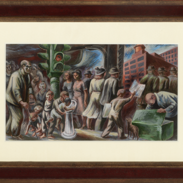Edgar Britton's Untitled (Mural study)