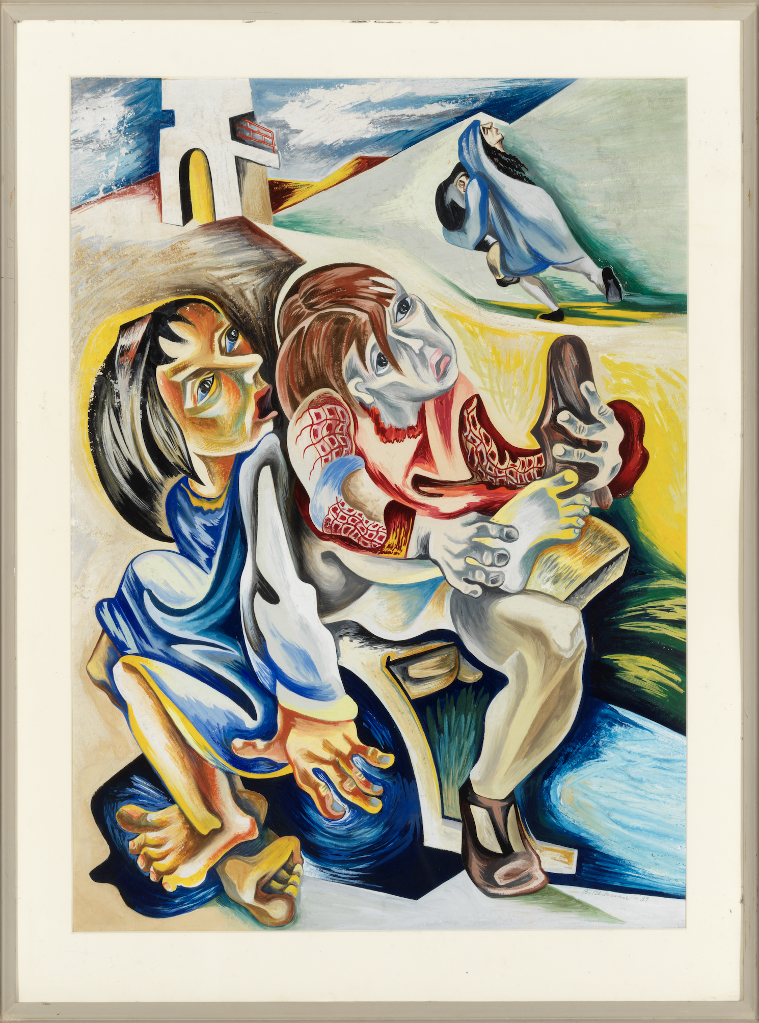 Untitled (Women rubbing their feet)