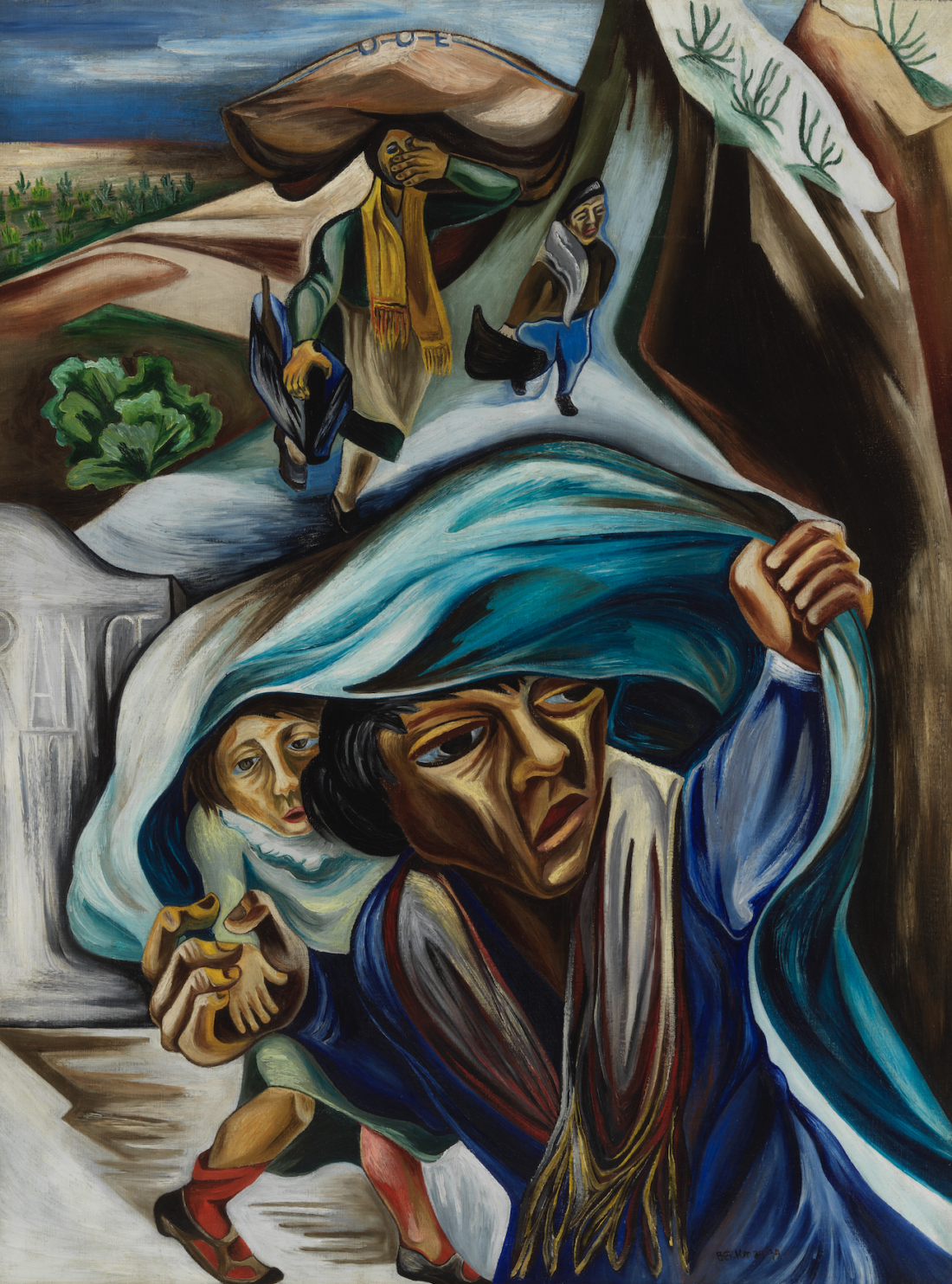 Jews Fleeing War