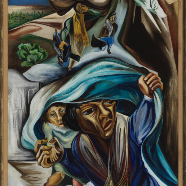 Bernece Berkman's Jews Fleeing War