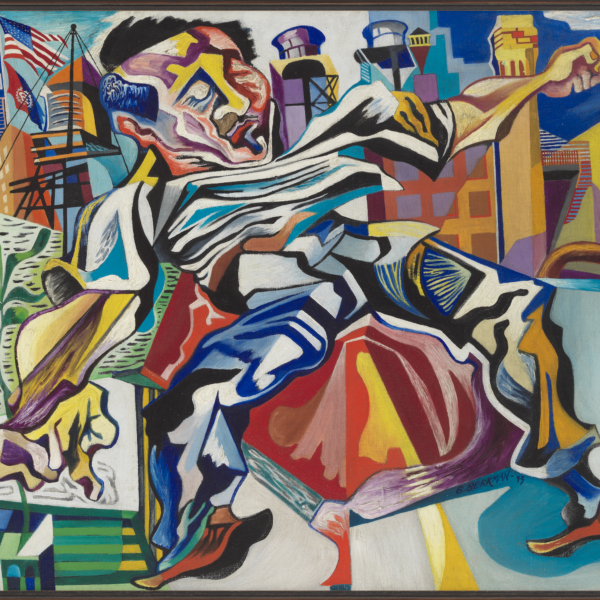 Bernece Berkman's Untitled (Man in the city)