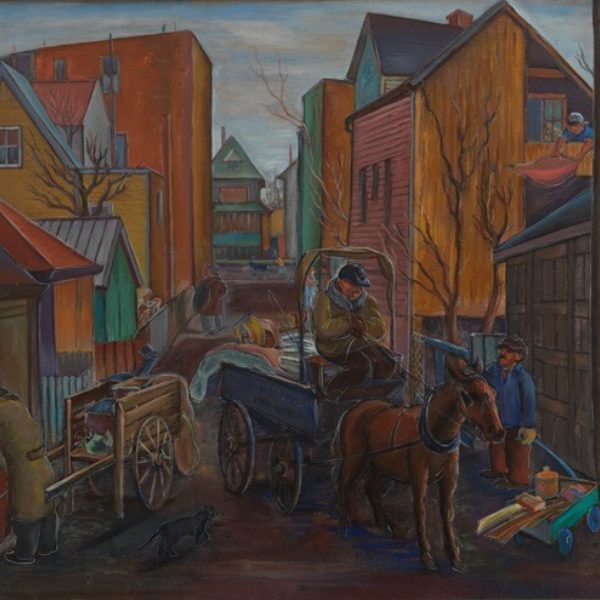 A. Raymond Katz's Chicago Street Scene