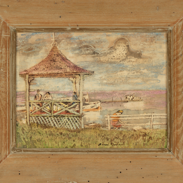 Aaron Bohrod's Bandstand, Bayfield
