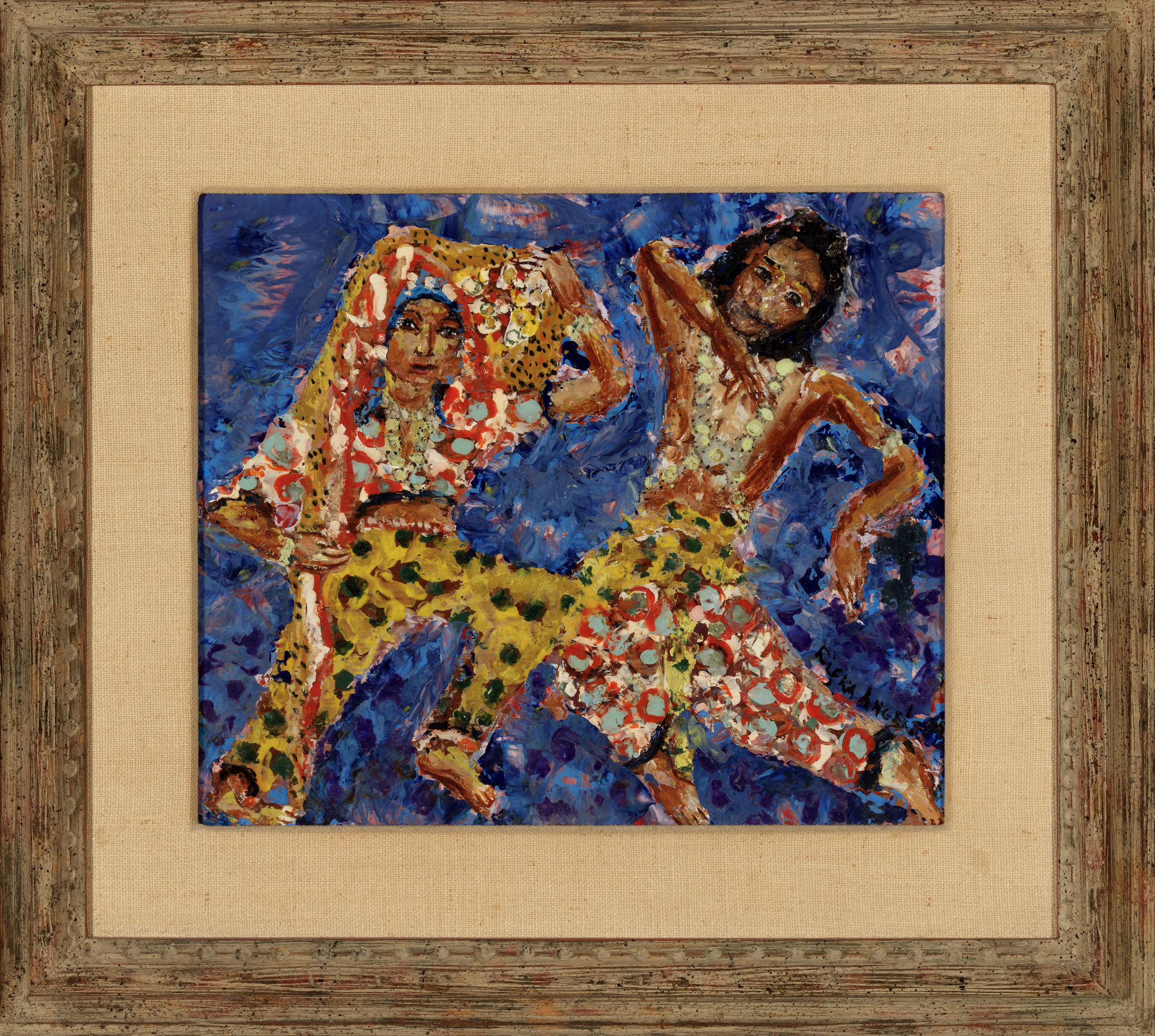 Uday Shankar and Simkie, Famed Hindu Dancers