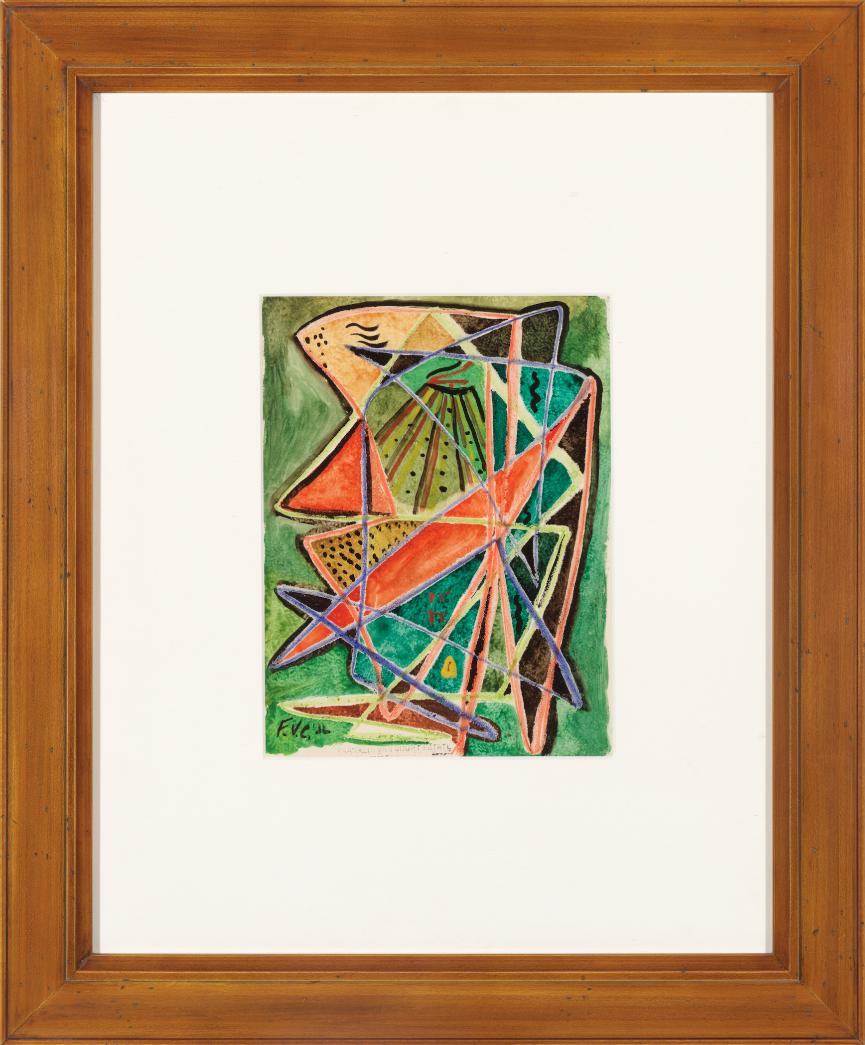 Untitled (abstract head)