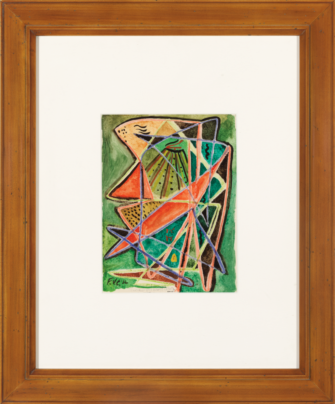 Untitled (abstract head)