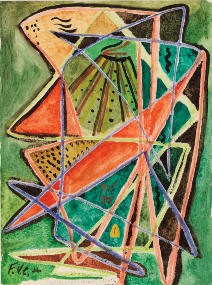 Untitled (abstract head)