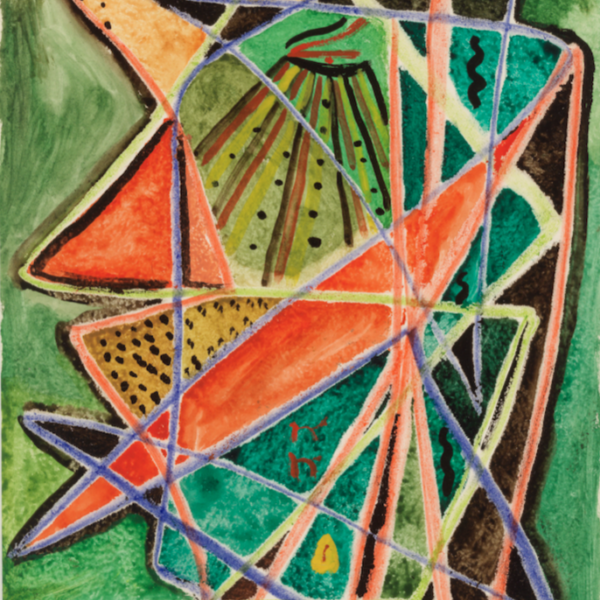 Franklin Van Court's Untitled (abstract head)