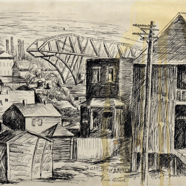 Fred Biesel's Untitled (Cityscape)