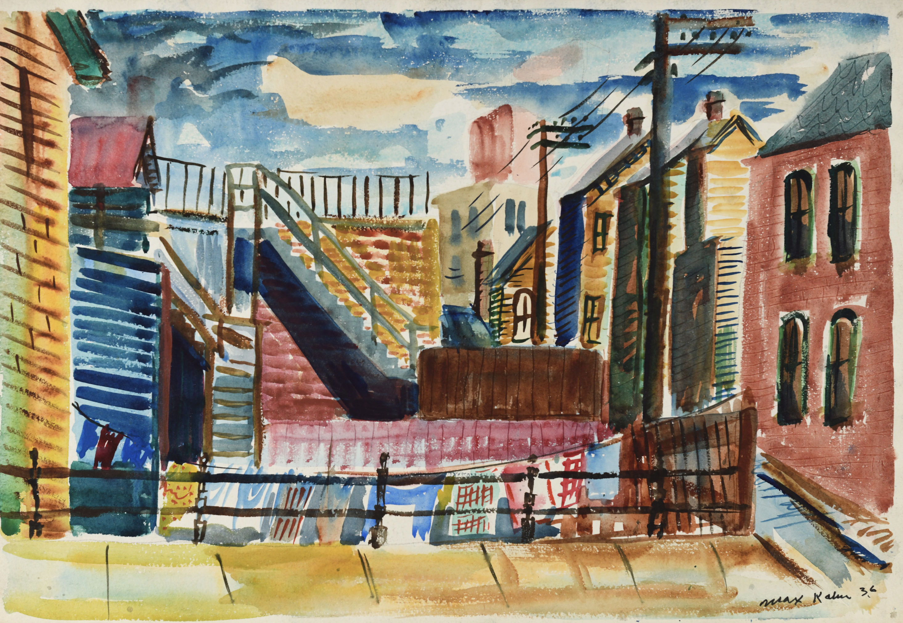 Untitled (cityscape)