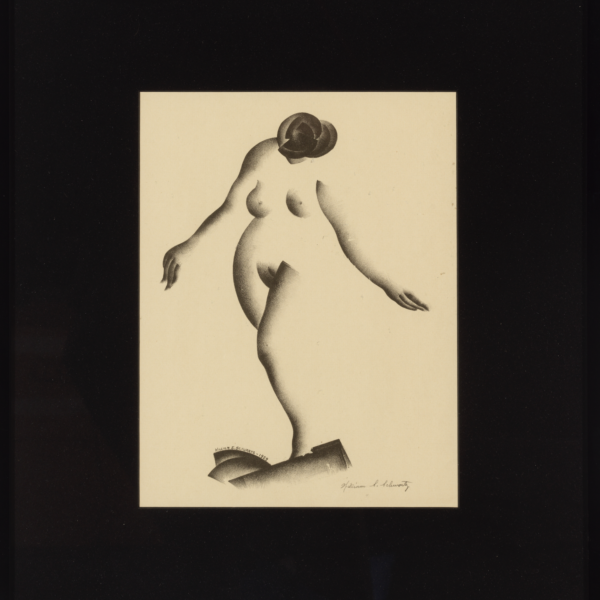 William S. Schwartz's Untitled (Female nude)