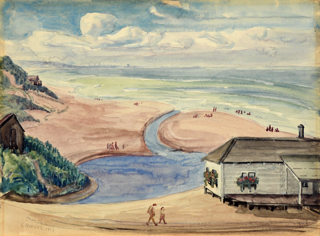 Untitled (House by the beach)