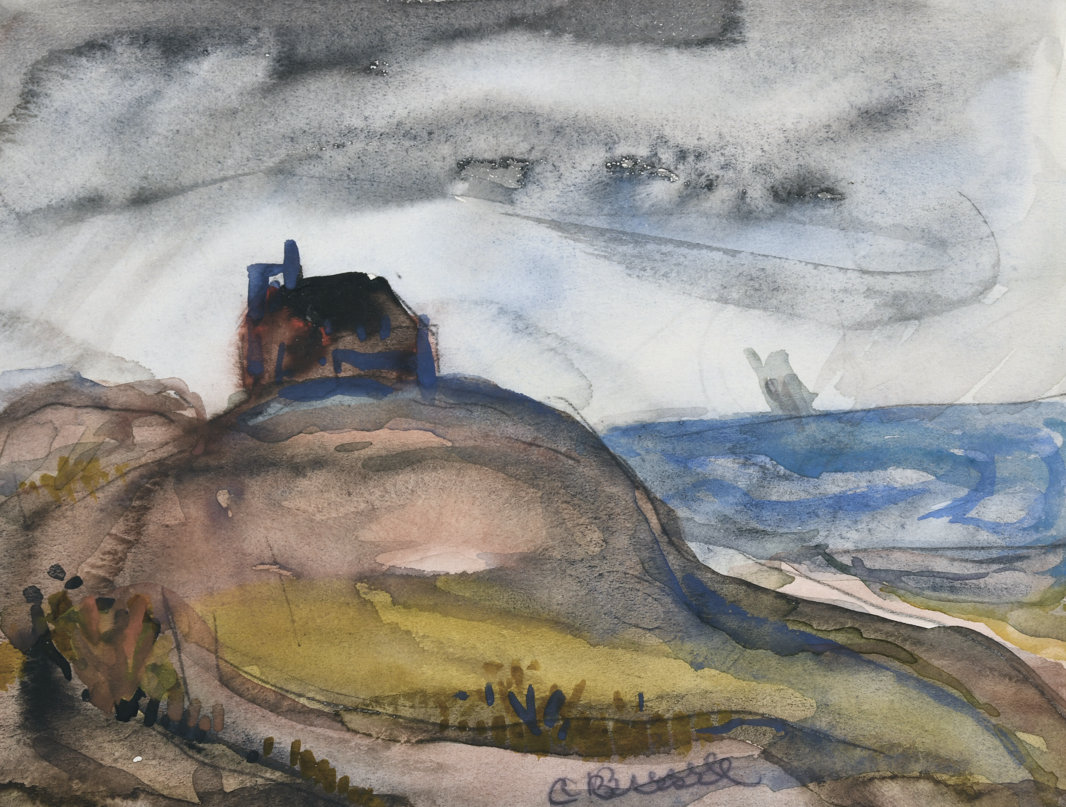 Untitled (House on a hill)