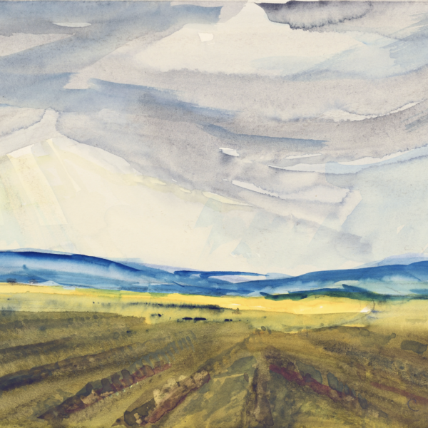 Charles Biesel's Untitled (Landscape)
