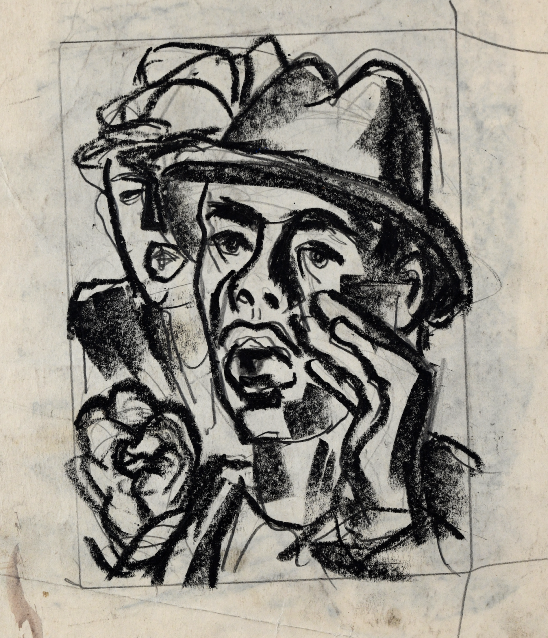 Untitled (Study for Leaflets)