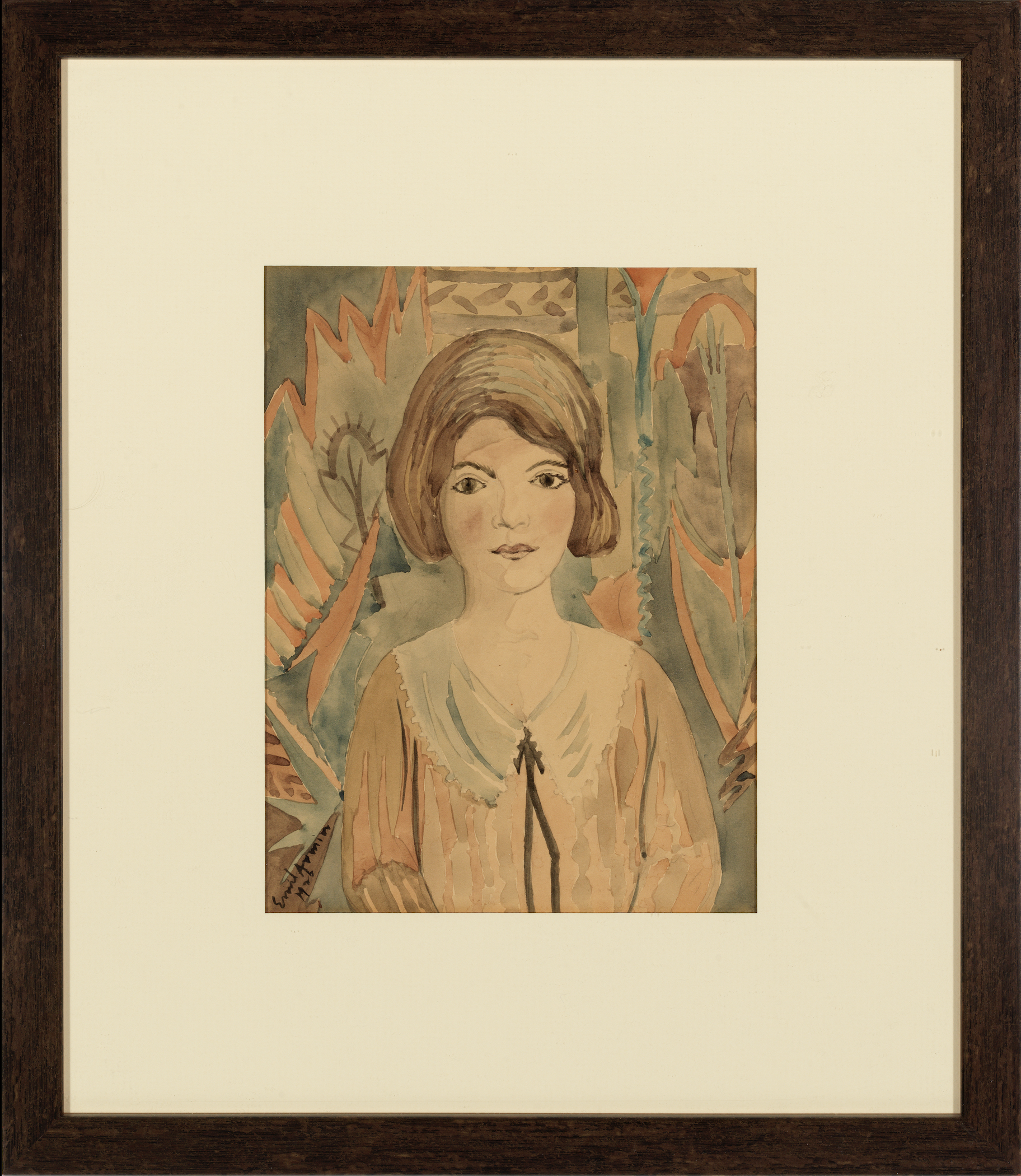 Untitled (Portrait of a young woman)