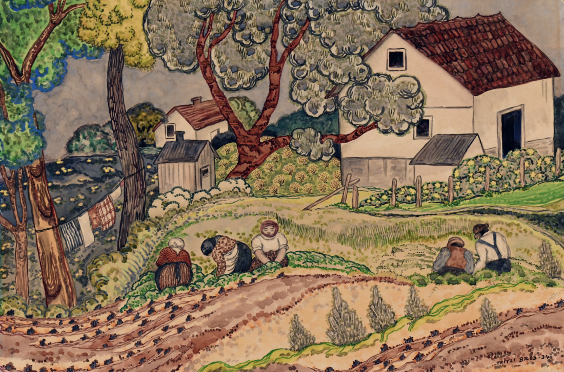 Untitled (working on a farm)