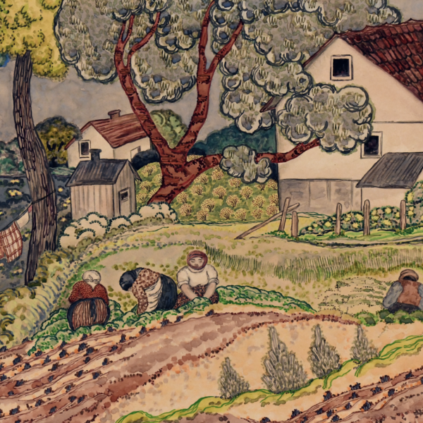 Fritzi Brod's Untitled (working on a farm)