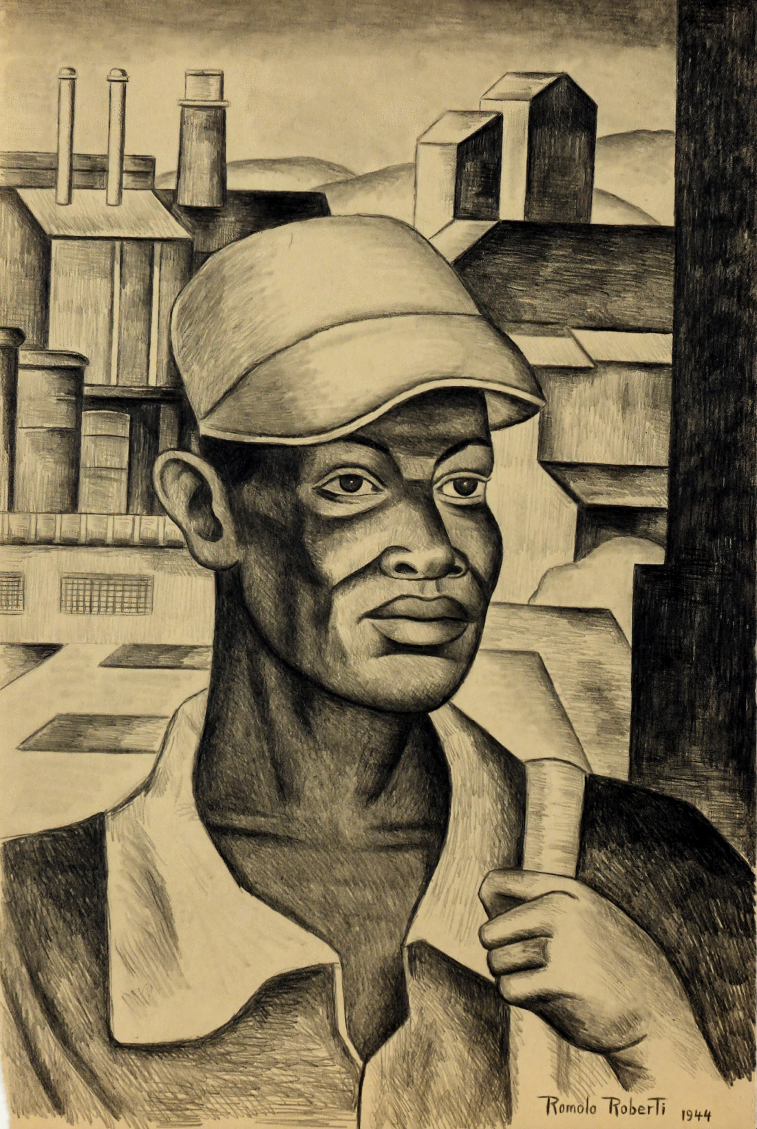 Untitled (Portrait of a worker)