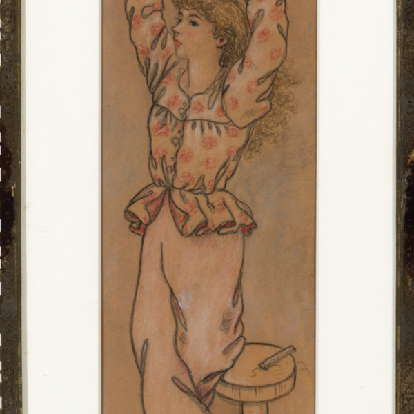 Julia Thecla's Untitled (Study for Girl in the mirror)