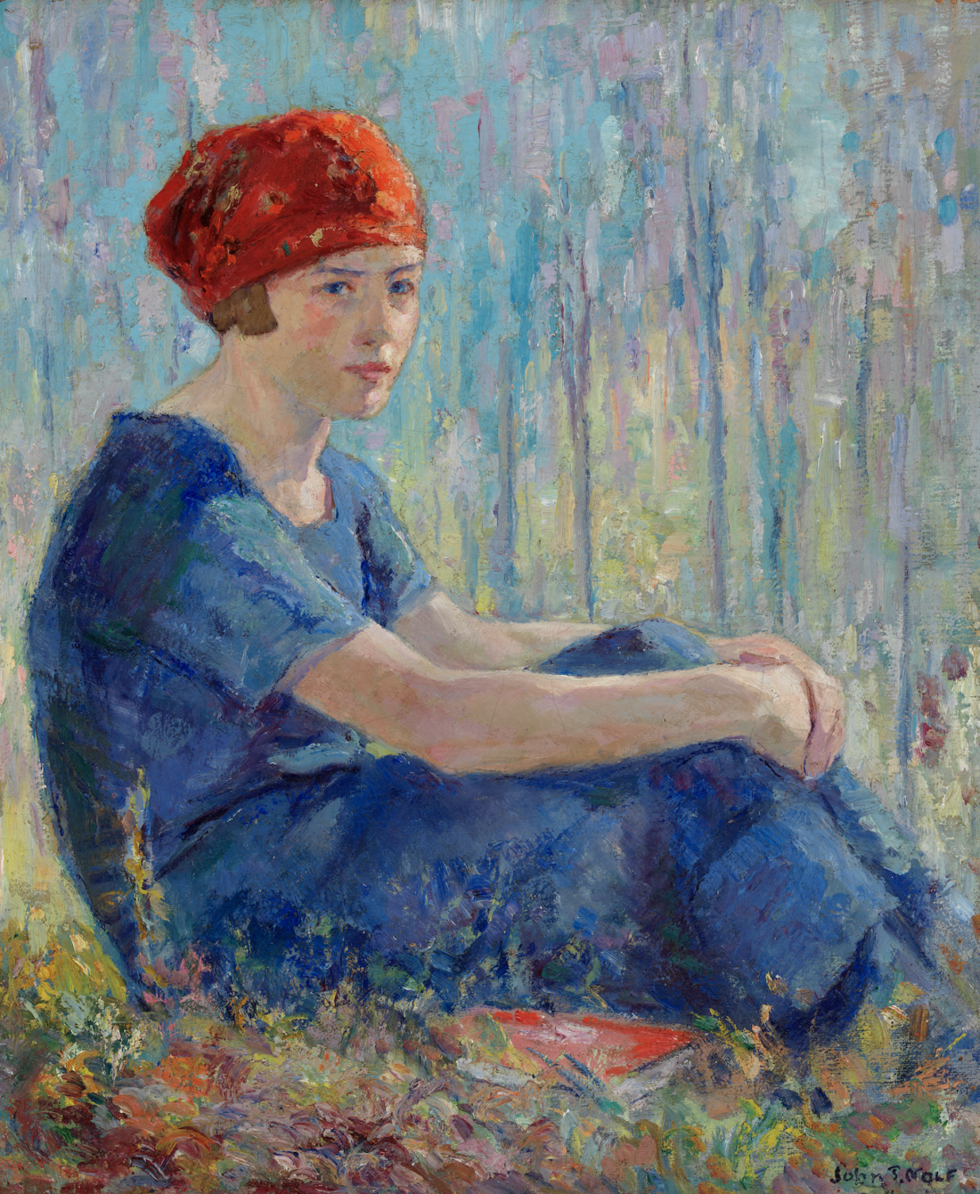 Girl in Woods