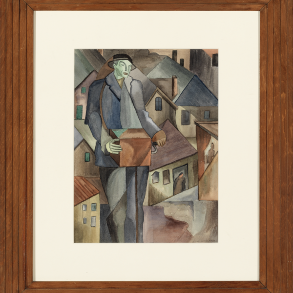 Leon Garland's Untitled (Man with Music Box)