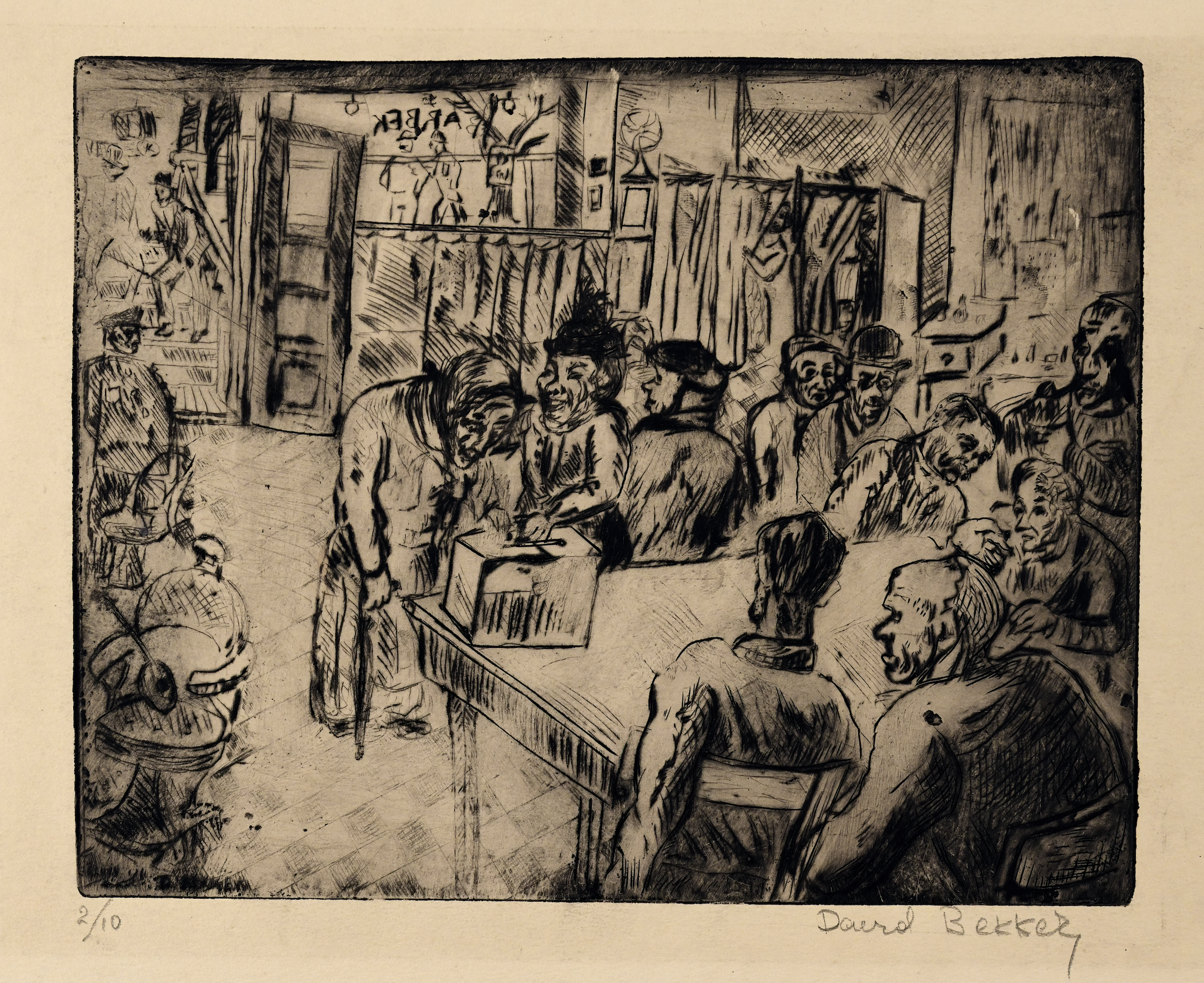 Study for Café Scene