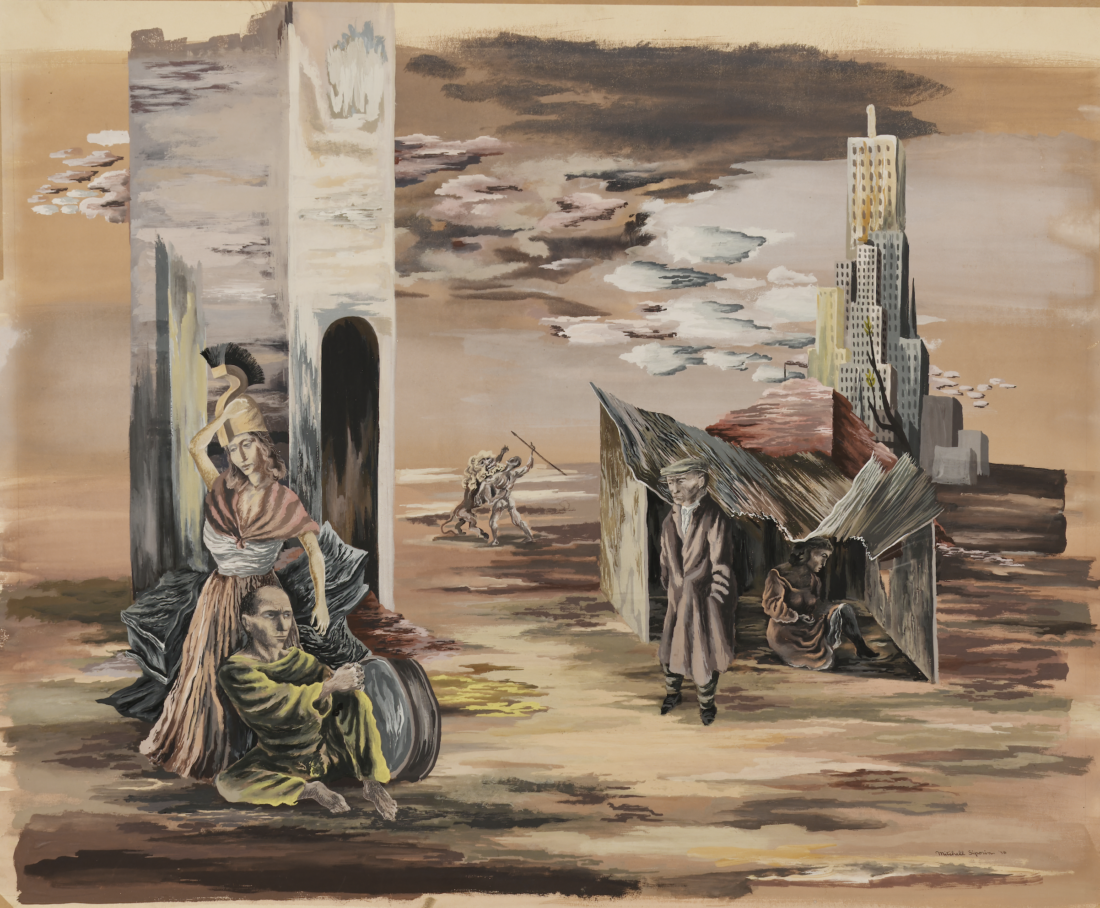 Untitled (Lion and Man)